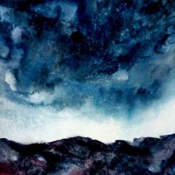 SEARCHING FOR THE SKIES (watercolour)